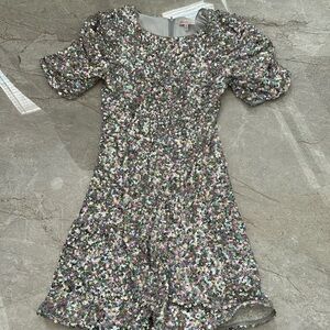 Girls sequined party dress
